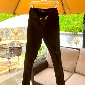 Hollister jegging jean black